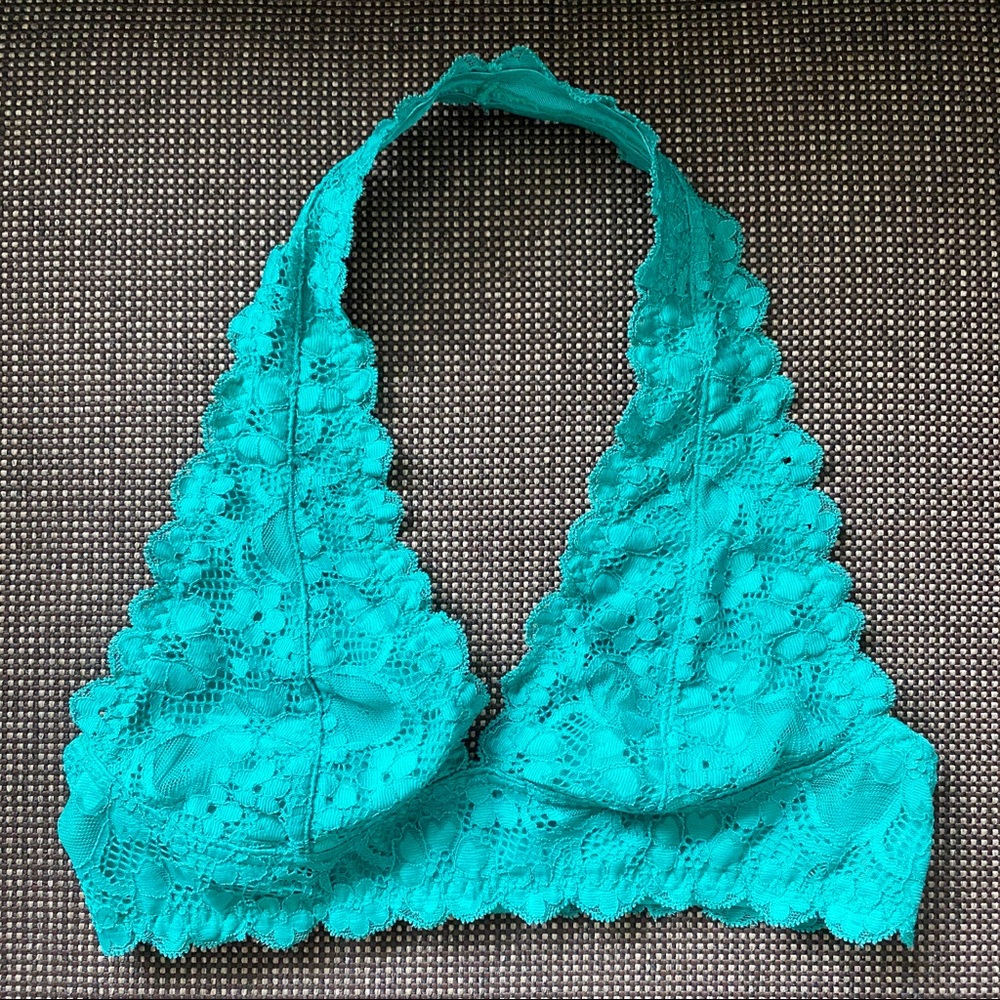 Free People - Galloon Lace Halter Bralette